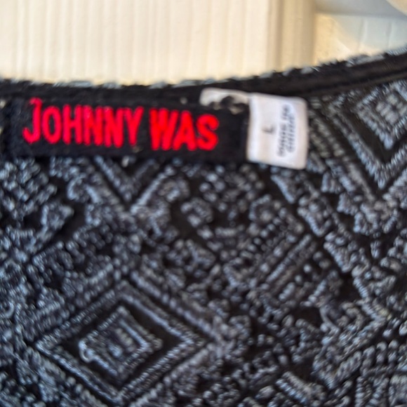 Johnny Was button up top - Picture 2 of 4